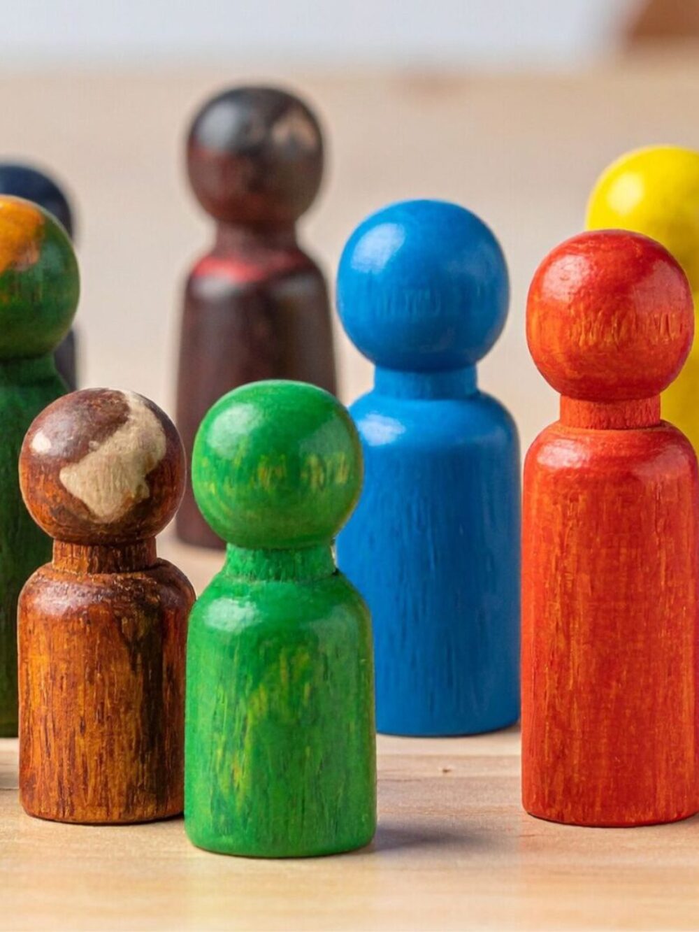 systemische poppetjes tafelopstelling