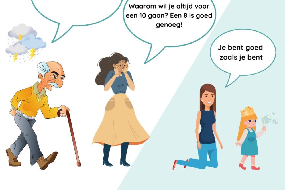 Je bent niet goed genoeg!